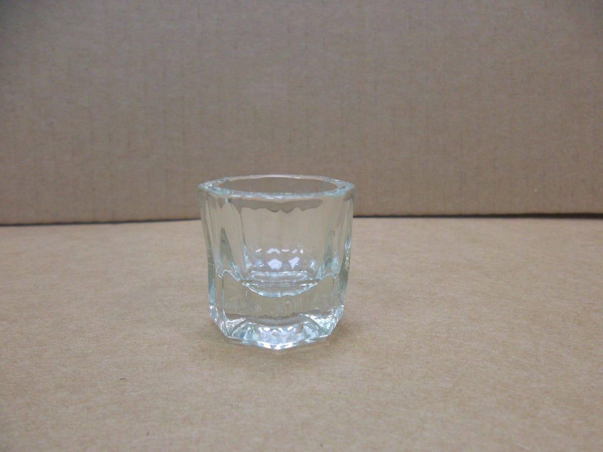 Glass Dappen Dish for Dental Use - 24-Pack Liquid Container, Acetone, Acrylic