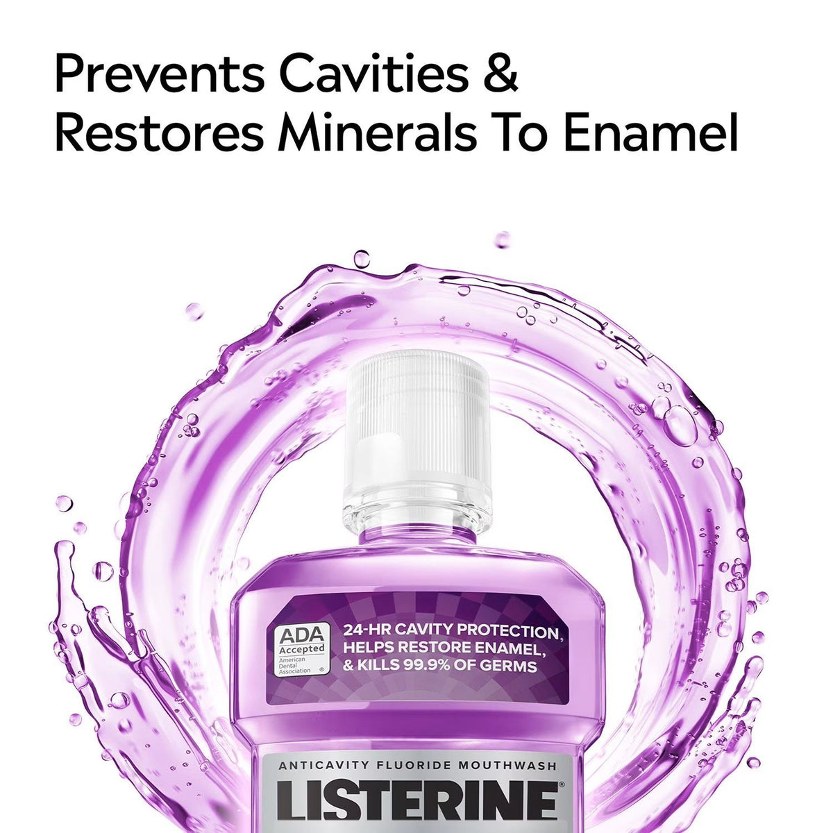 Listerine Total Care Fresh Mint Mouthwash 3-Pack - 33.8 fl oz Each