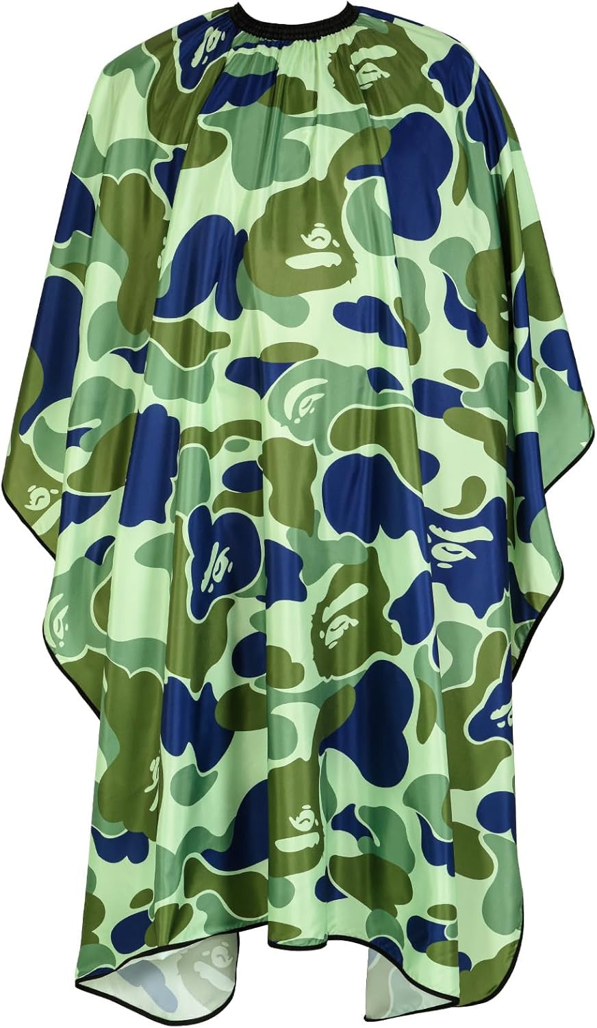 Professional Hair Cutting Cape with Adjustable Snap Closure - Waterproof & Reusable