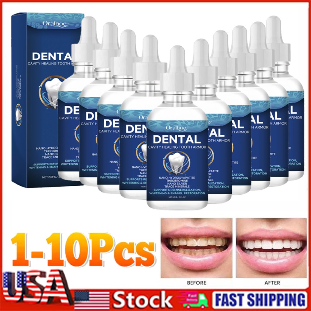 Dental Cavity Healing Serum - Enamel Restoration & Tooth Sensitivity Relief 60ml