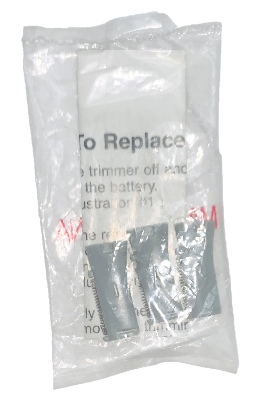 Replacement Blades for Bikini Touch Precision Hair Trimmer - 3 Pack