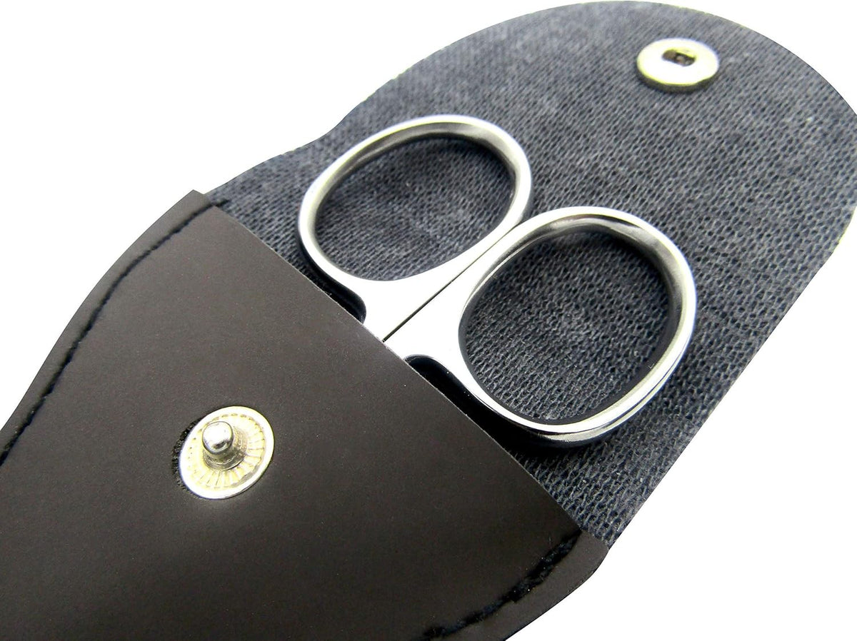 Nose and Beard Scissors 3.7-Inch Safety Rounded Tip Grooming Shears