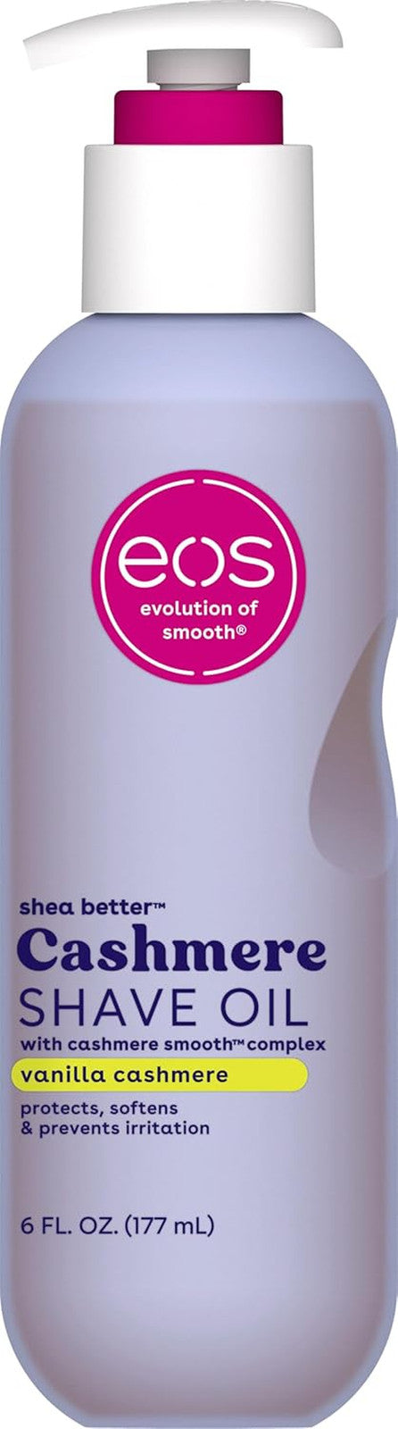 Cashmere Shave Oil with Vanilla Cashmere - Soothing Moisturizing Razor Bump Prevention