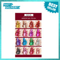 Light Pink Metallic Mirror Nail Polish - Long-Lasting Quick Dry 12 Shades