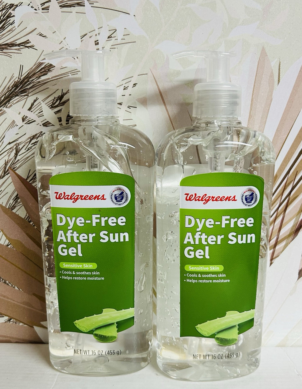 Dye-Free After Sun Gel 16 fl oz - Sensitive Skin Hydrating Relief
