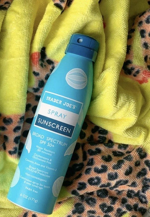 SPF 50+ Broad Spectrum Sunscreen Spray with Aloe & Vitamin E - Water Resistant, 6 oz Pack of 2