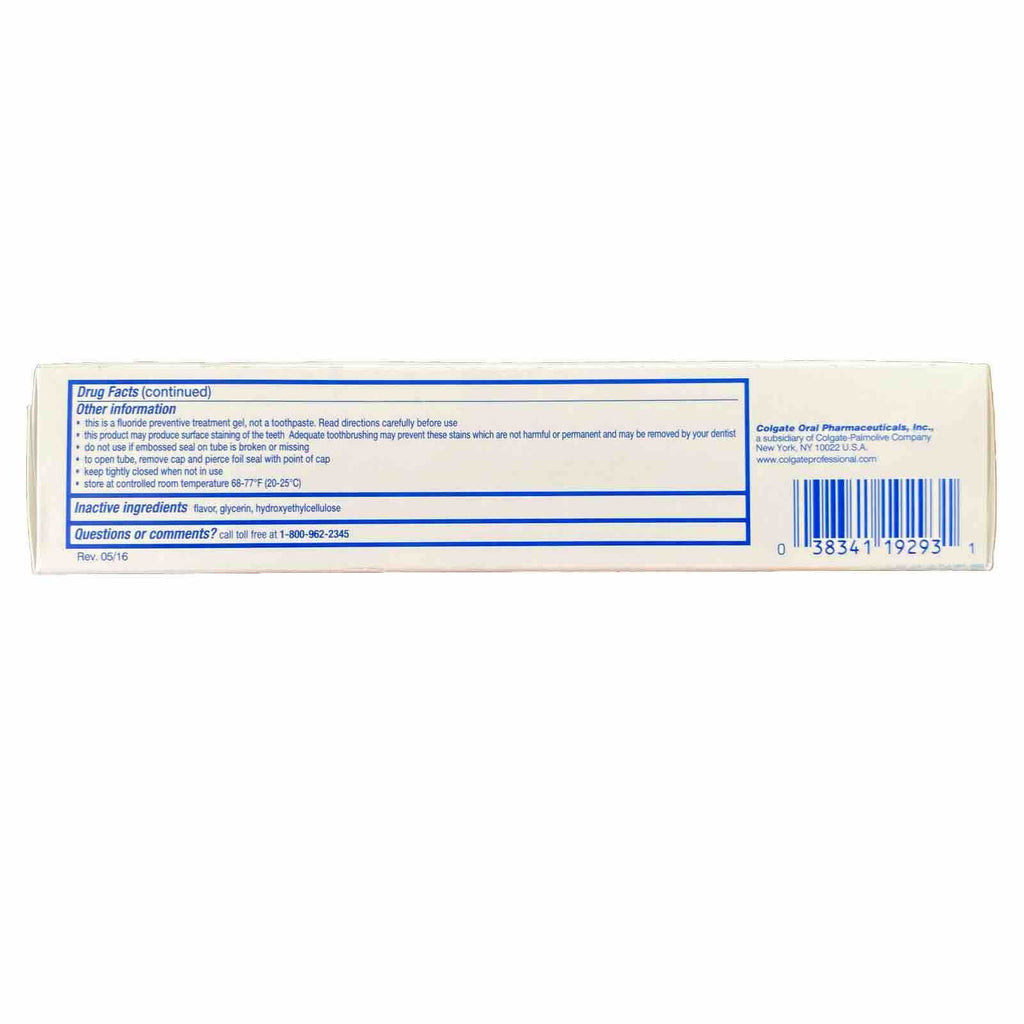Fluoride Treatment Gel for Sensitive Teeth Mint Flavor 4.3oz Tube