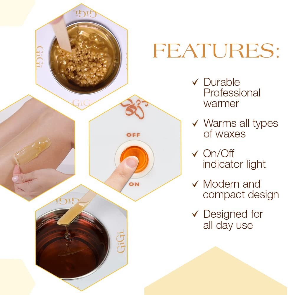 Wax Warmer for Professional & Home Use - Compact Space Saver