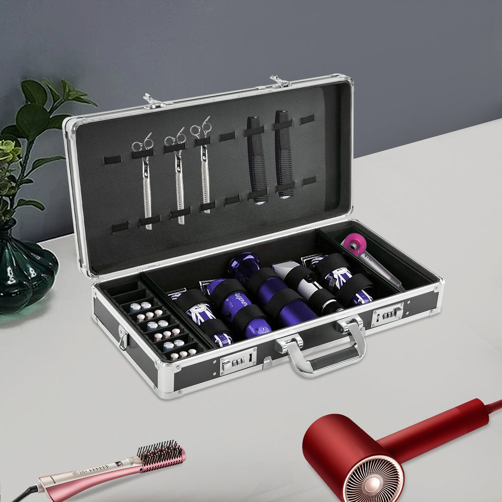 Salon Barber Shear Case Hair Stylist Tool Organizer Travel Carry Box