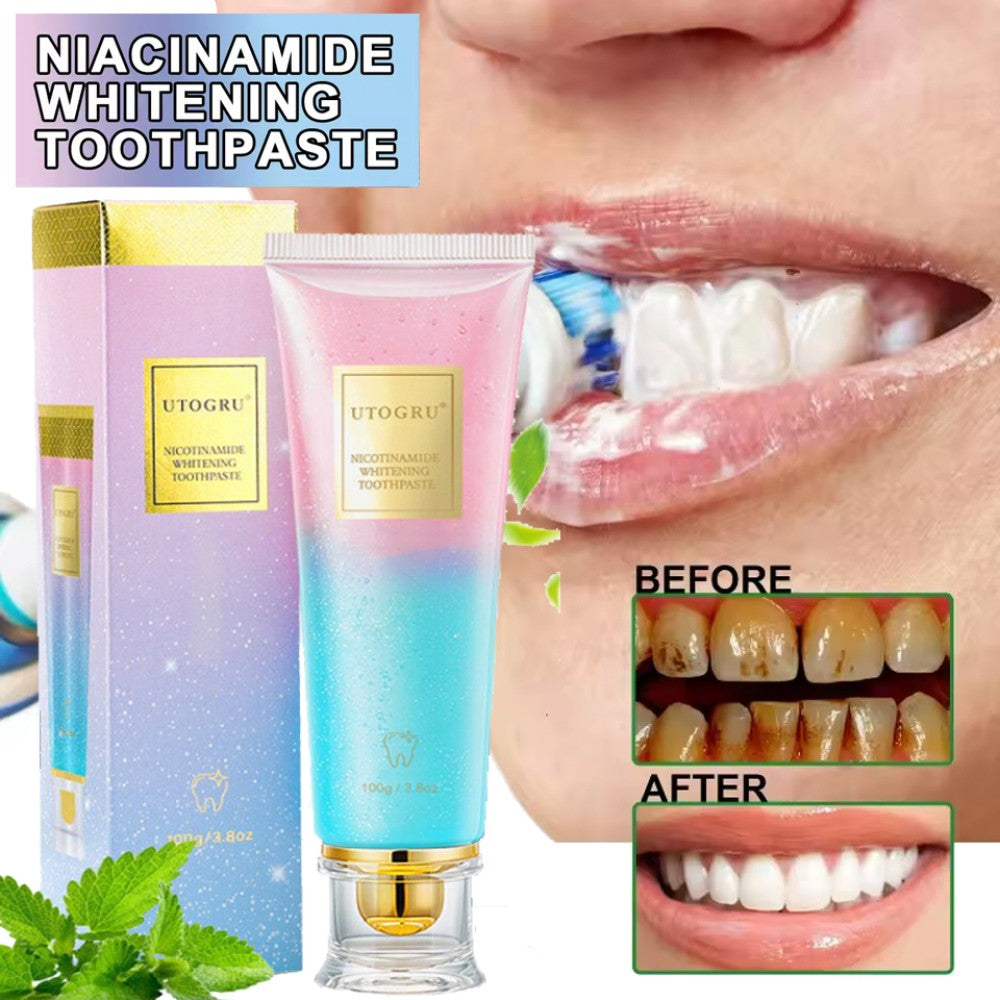 Nicotinamide Whitening Toothpaste with Fresh Mint - 100g - Brighten & Strengthen Enamel