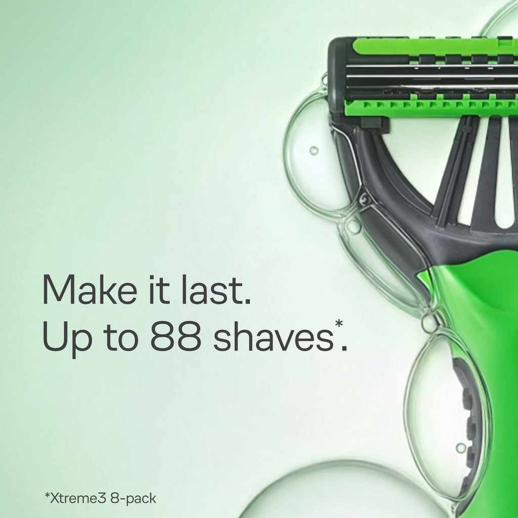 Men's Disposable Razors - Sensitive Skin, 8 Pack, Triple Blade