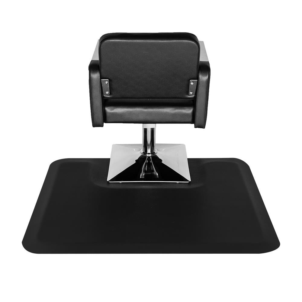 Anti-Fatigue Salon Floor Mat for Barber Chairs 3x4ft Thick PVC & Foam
