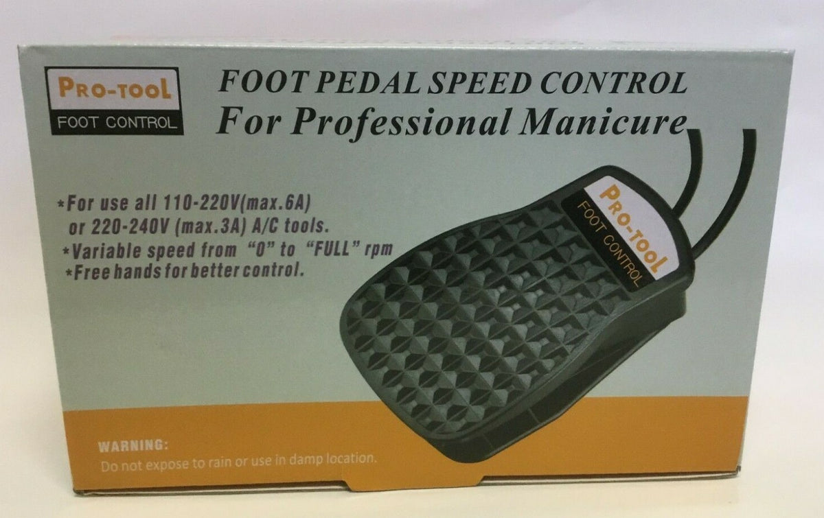 Professional Nail Drill Machine with Flex Shaft & Pedal - Manicure & Pedicure
