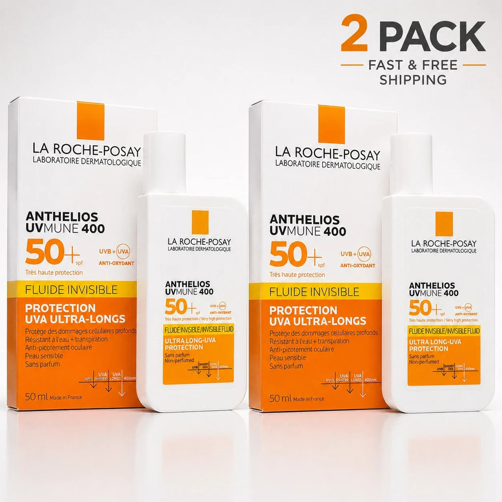 SPF50+ Broad Spectrum Sunscreen Fluid - Non-Greasy, Invisible, Fragrance-Free, 50ml