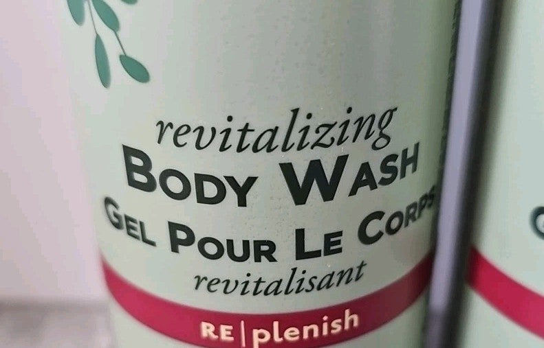 Argan Oil Body Wash - Revitalizing 12 oz Bottles, Pack of 2