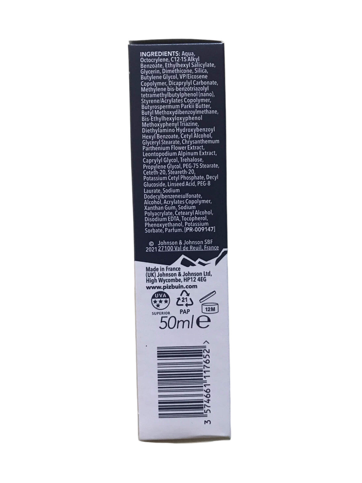 Sun Protection Sun Cream SPF 50 for Outdoor & Winter Sports 50ml