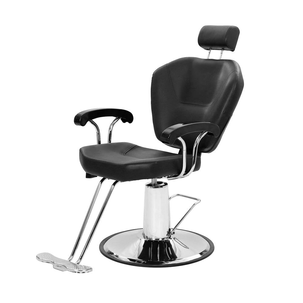 Reclining Barber Chair Hydraulic Salon Chair for Hair Styling Spa