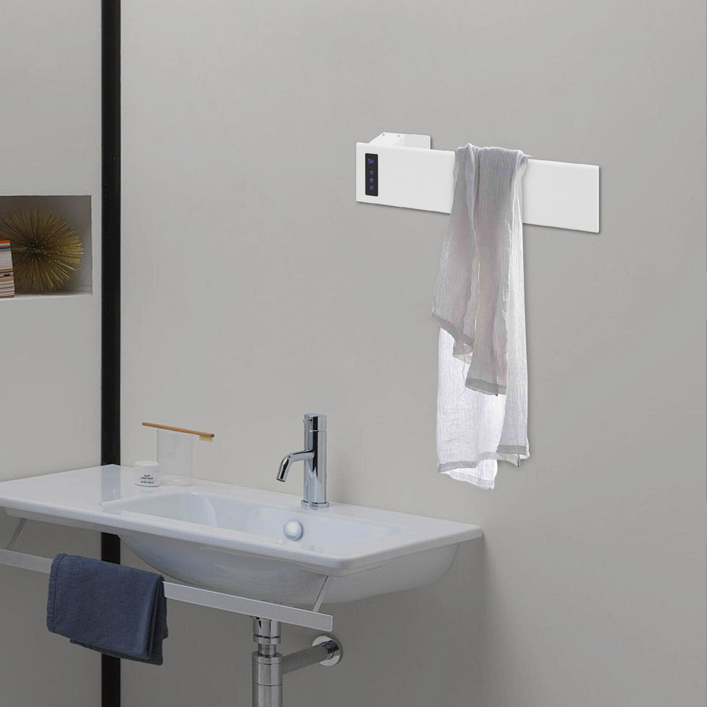 Electric Wall-Mounted Towel Warmer and Heater for Bathroom