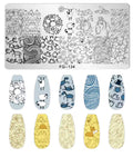 Nail Stamping Plate FG134 Sheep and Animal Designs for Nail Art