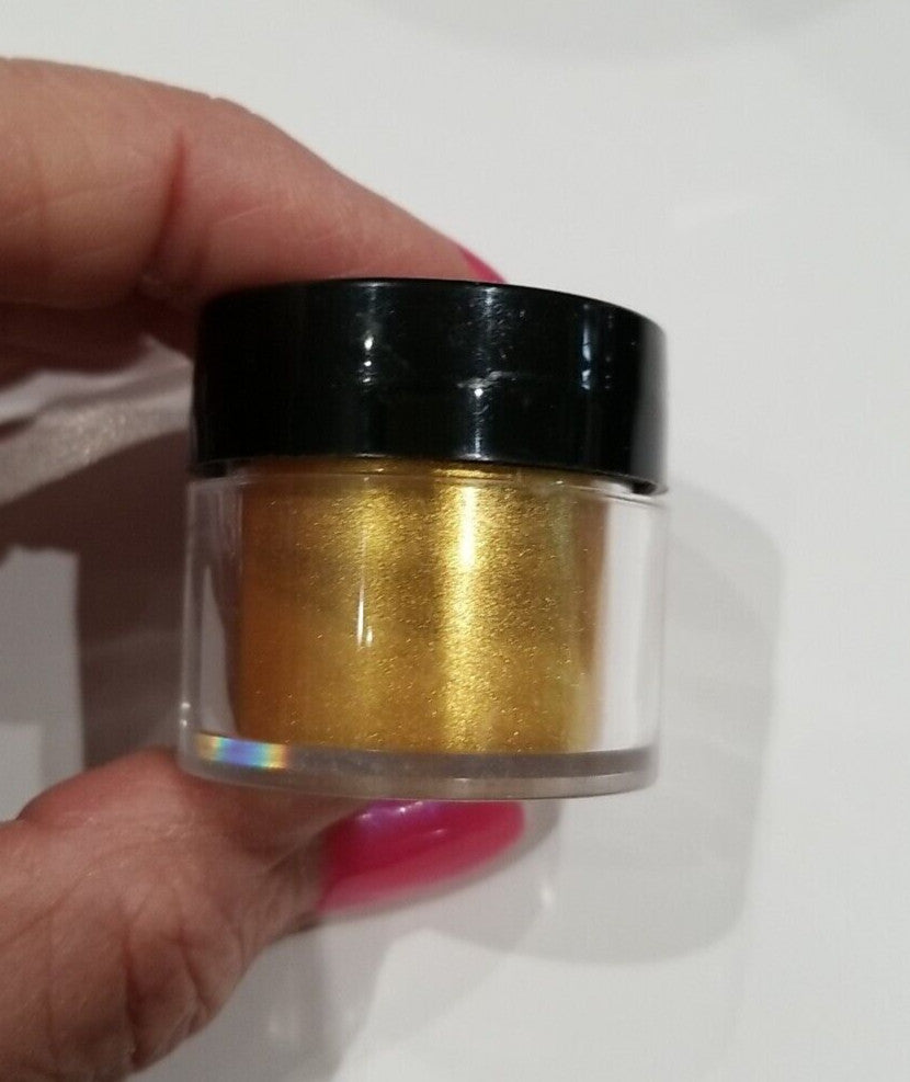 Gold Nail Pigment Acrylic Powder for Nail Art - Young Nails Imagination Collection
