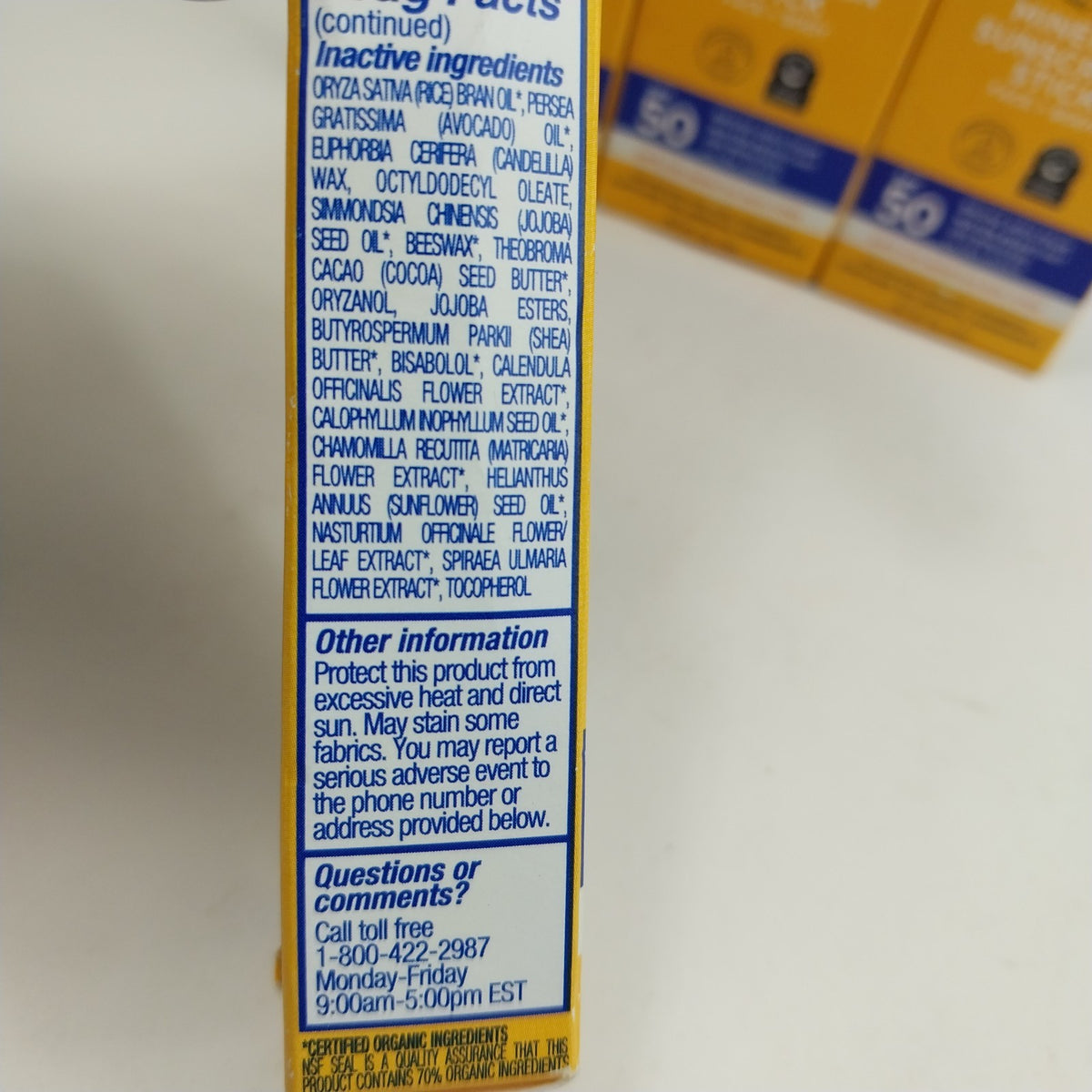 Baby & Kid SPF 50 Mineral Sunscreen Stick 4 Pack - Face & Body, 0.6 oz