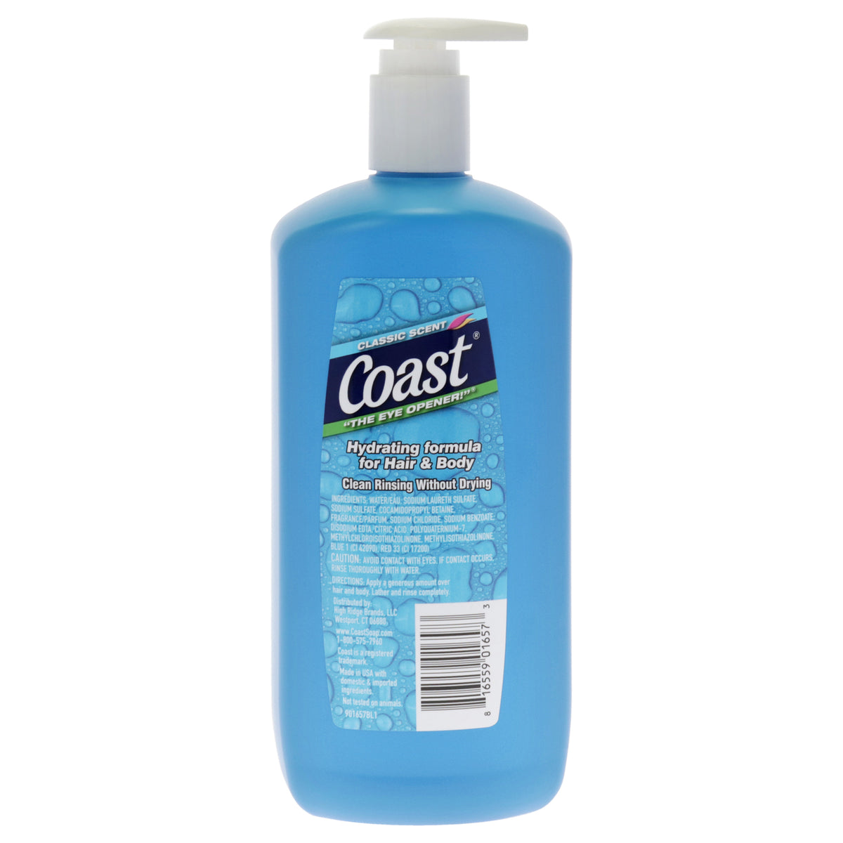 Unisex Hair and Body Wash 32 oz - Classic Scent by Coast