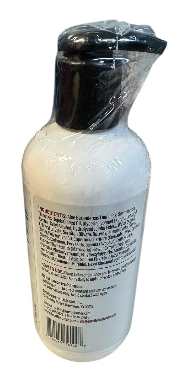 Hustle Butter Tattoo Aftercare Daily Moisturizing Lotion Rejuvenating Sealed