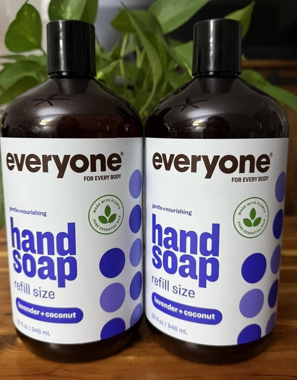 Everyone Hand Soap Refill Lavender Coconut 2 x 32 oz - Body & Hand Care