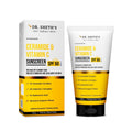 SPF 50+ Vitamin C Sunscreen for Bright Skin - Dr. Sheth's, 50g & 80g Options