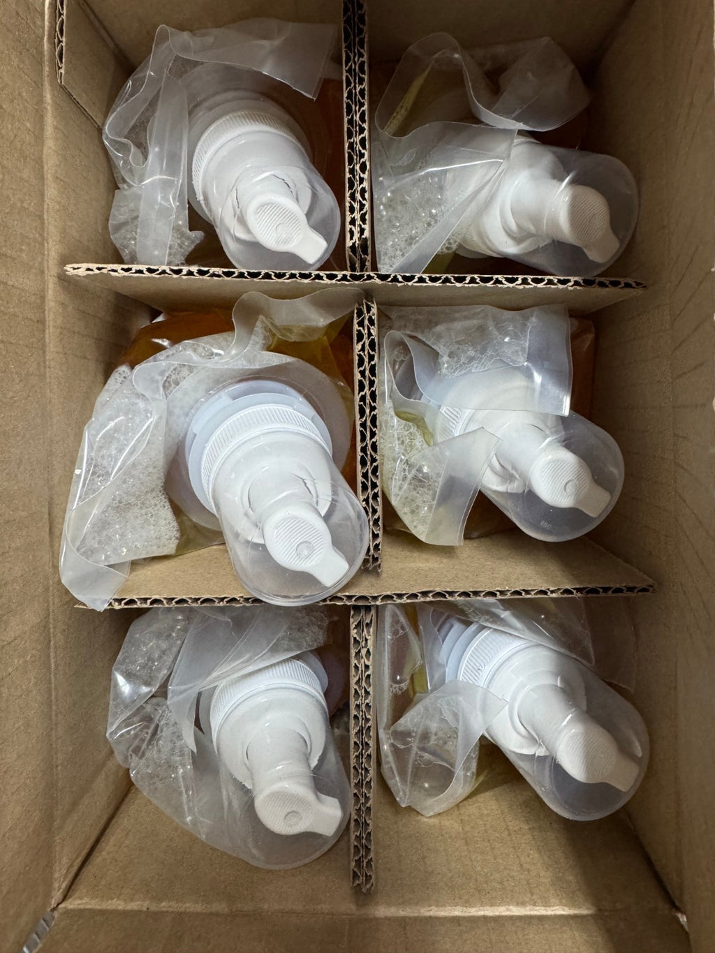 Bulk Antibacterial Foaming Hand Soap - 6 x 1000mL Refill Dispensers