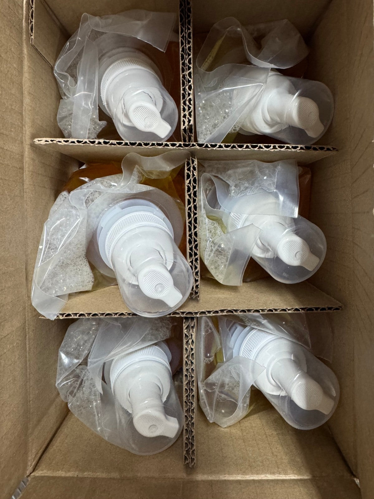 Bulk Antibacterial Foaming Hand Soap - 6 x 1000mL Refill Dispensers