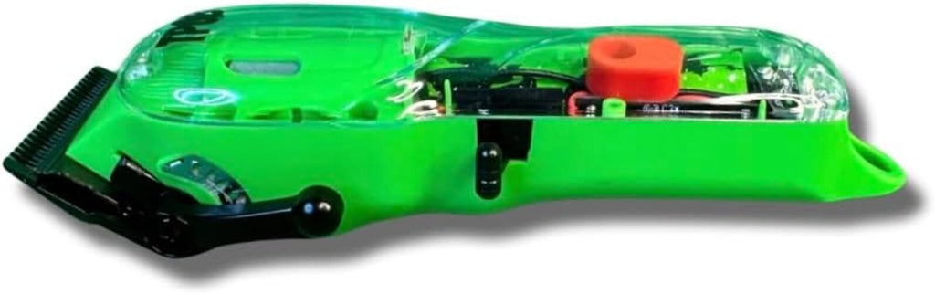 Professional Hair Clipper for Men 6800 RPM with Fade Blade & Green Case