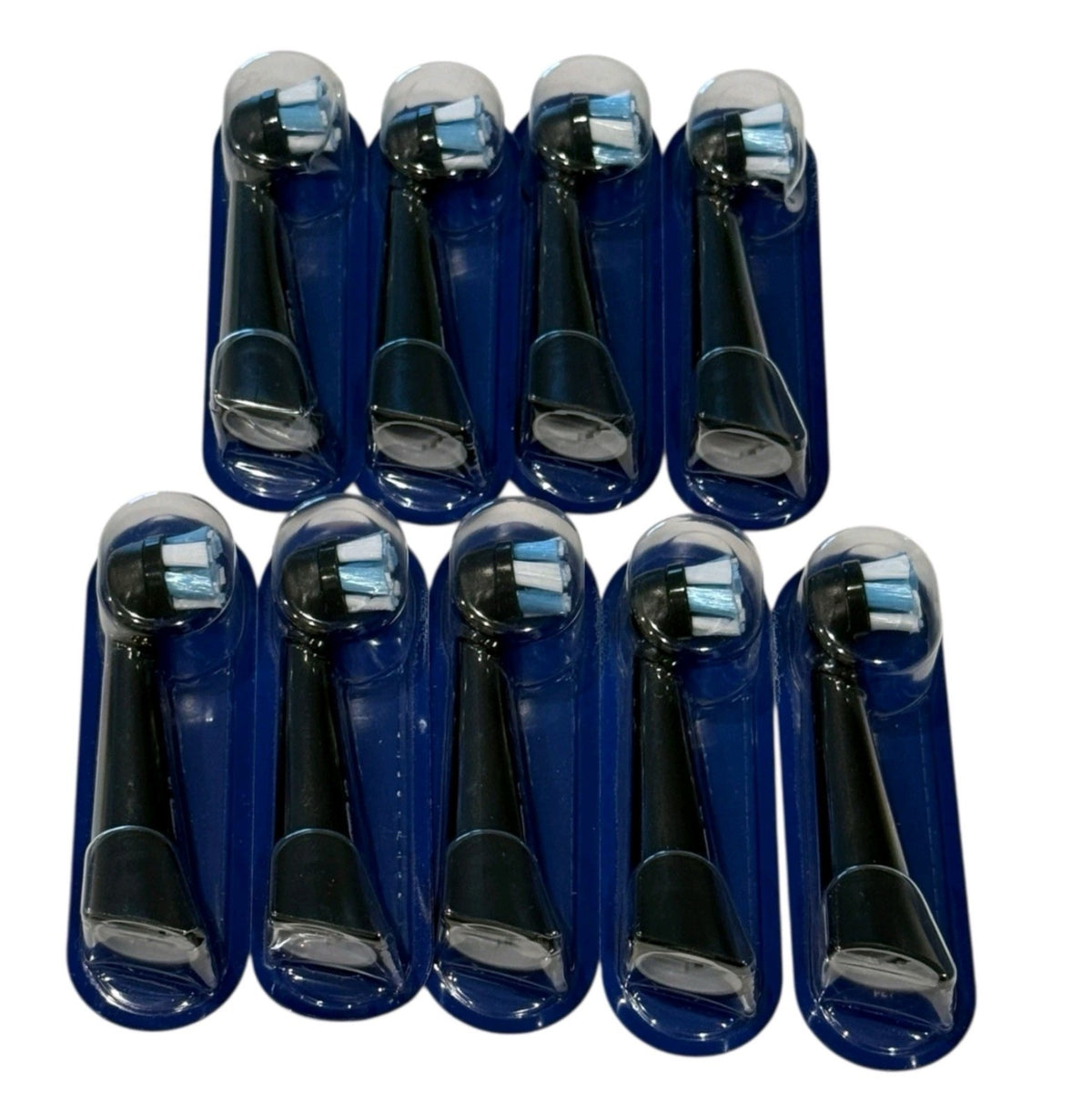 Deep Clean Replacement Brush Heads for Oral-B iO Series 9 Pack - All Black