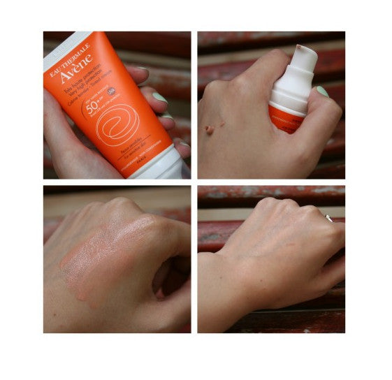 High SPF 50 Sun Protection Emulsion for Sensitive Skin - Water-Resistant, 50ml