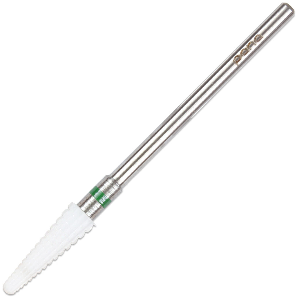 Ceramic Nail Drill Bit - Small Tapered Cone, Coarse Grit, 3/32" Shank
