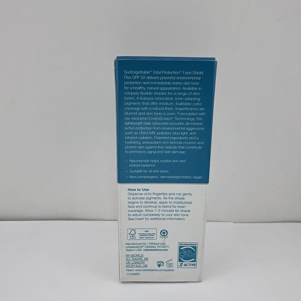 SPF 50 Face Shield Sun Protection Spray - Tan, 1.8 oz, Protective Face Sunscreen