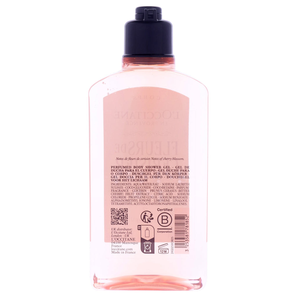 Cherry Blossom Perfumed Shower Gel 8.4 oz for Women - Gentle Cleansing & Fragrance