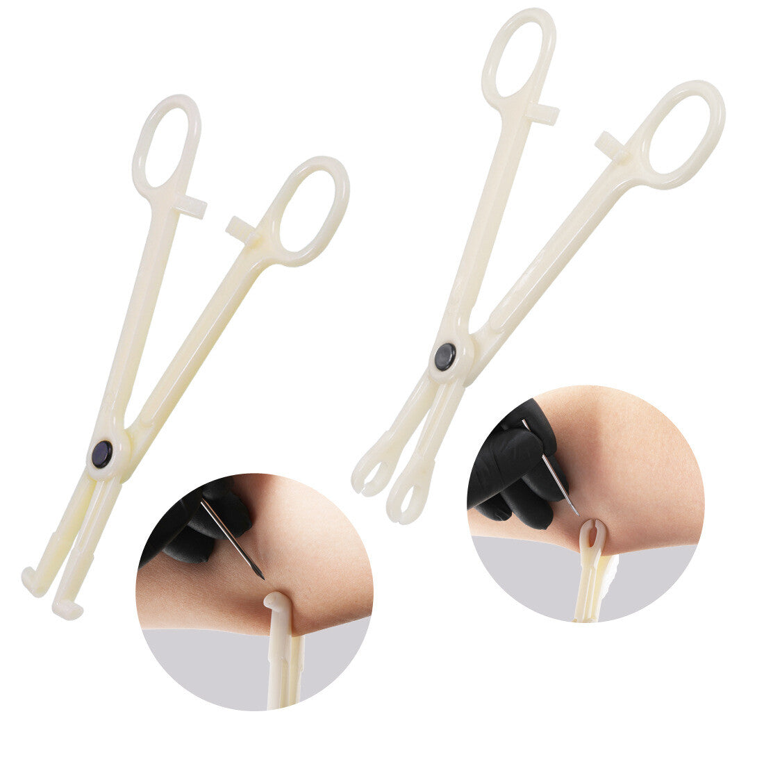 39+ Pc Piercing Kit - 14G/16G Stainless Steel Nipple, Belly, Tongue, Nose & Lip Jewelry Set