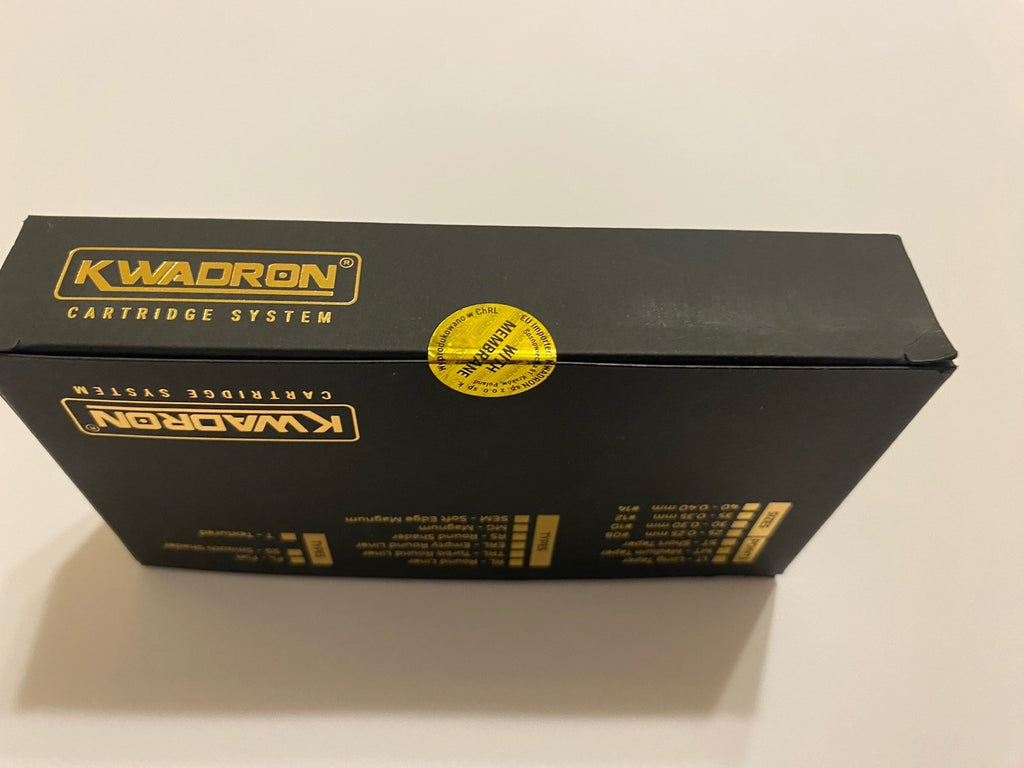 Kwadron #10 30/5 RLLT Tattoo Cartridge Needles – 20ct, Membrane