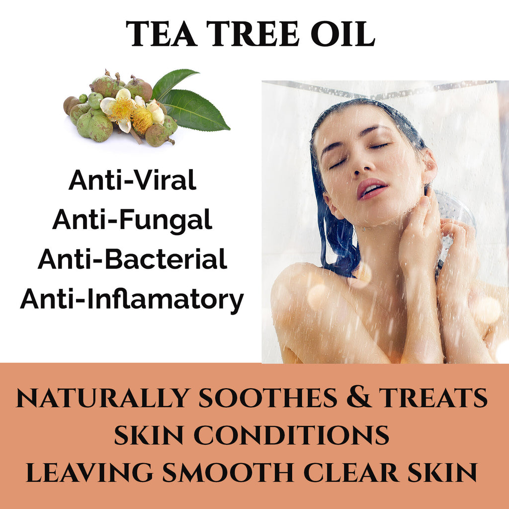 Tea Tree Oil Soap Bar - Antifungal & Antibacterial Face & Body Cleanser