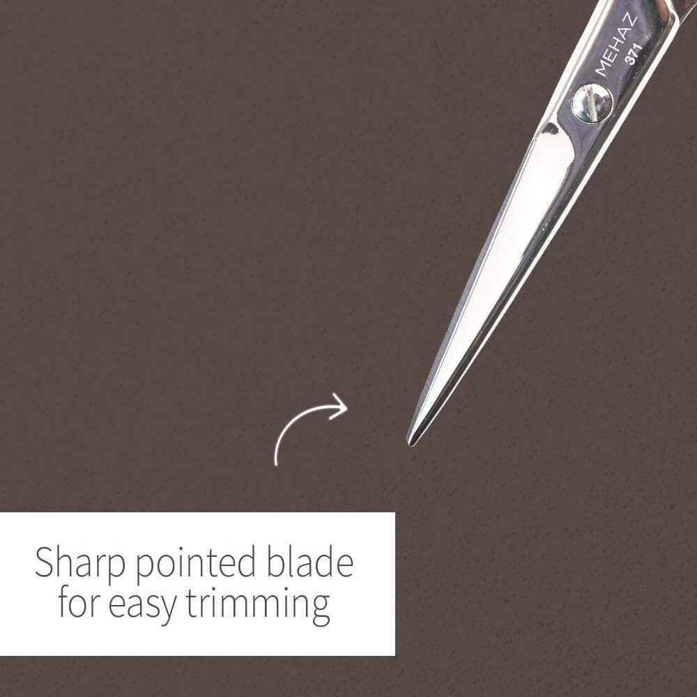 4-Inch Eyebrow & Mustache Scissors - Precision Trimming Tool