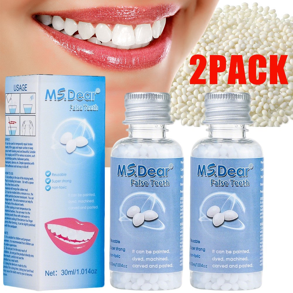 Reusable Moldable Teeth Repair Kit for Broken Gaps and Filling