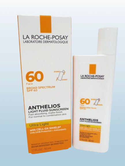 SPF 60 Light Fluid Sunscreen Lotion - 1.7 OZ, Pack of 2