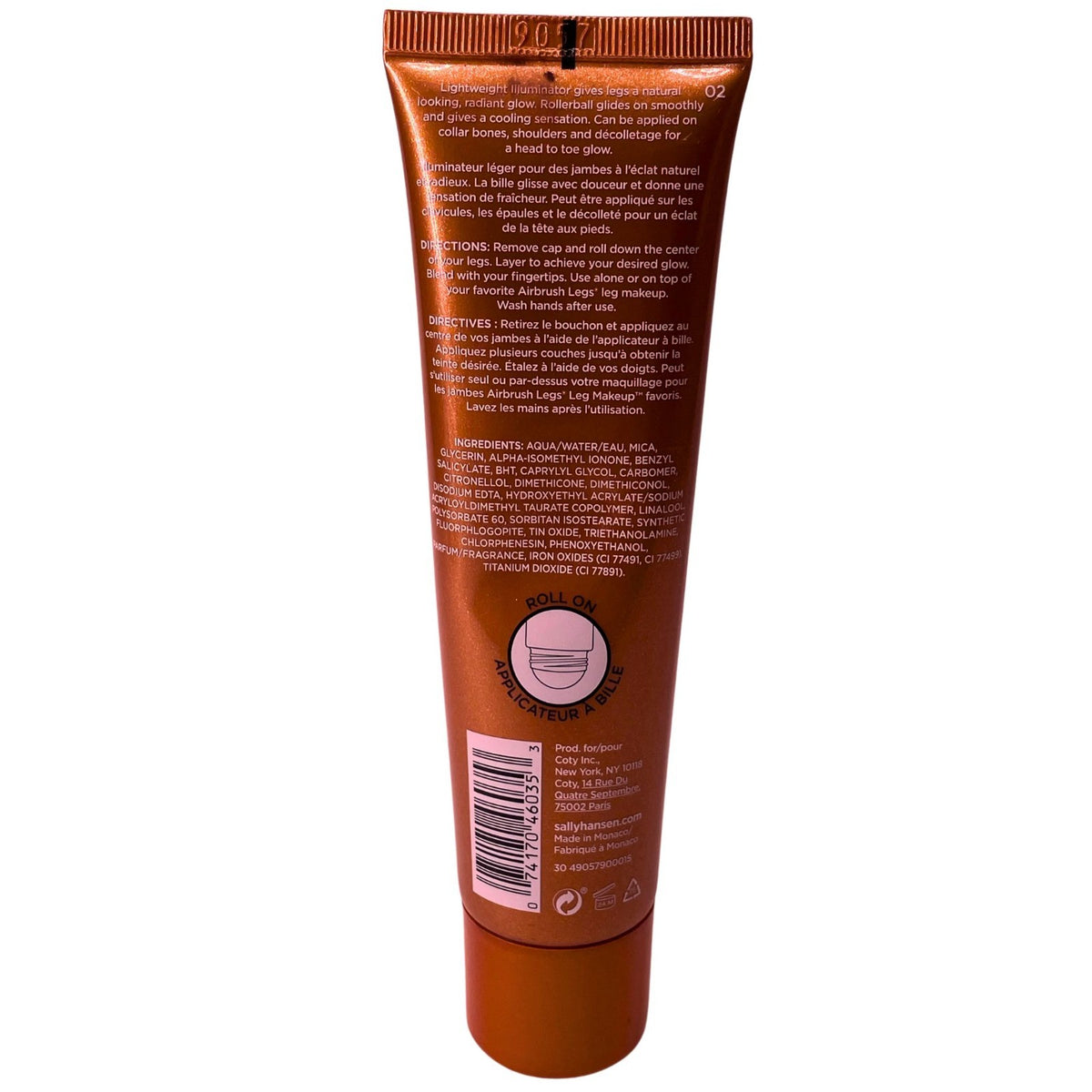 Sally Hansen Airbrush Legs Illuminator Golden Glow 3.3oz - Pack of 3