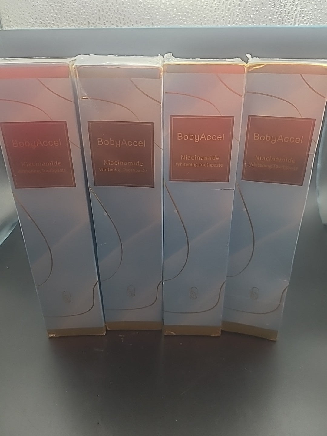 4 Pack Niacinamide Whitening Toothpaste 3.5oz Sealed Boxes - Exp 2028