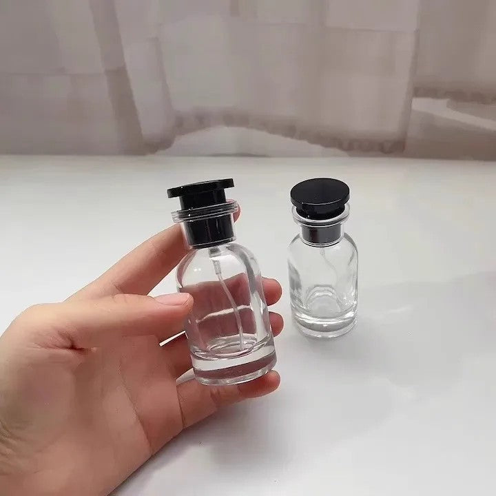 Refillable Travel Glass Perfume Bottles Set of 5, 1 Fl Oz