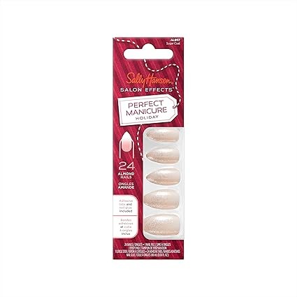 Press On Nails Set with Nail Files & Adhesive - Salon Effects Manicure