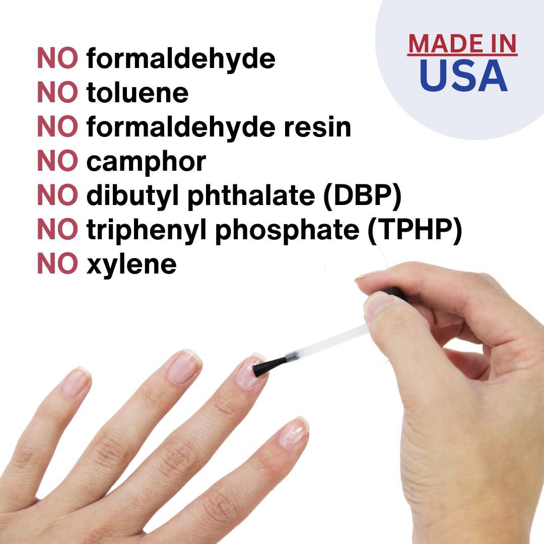 Onyx Stop the Bite Nail Biting Prevention Polish - Bitter Deterrent, Promotes Nail Growth, 0.5 Fl Oz