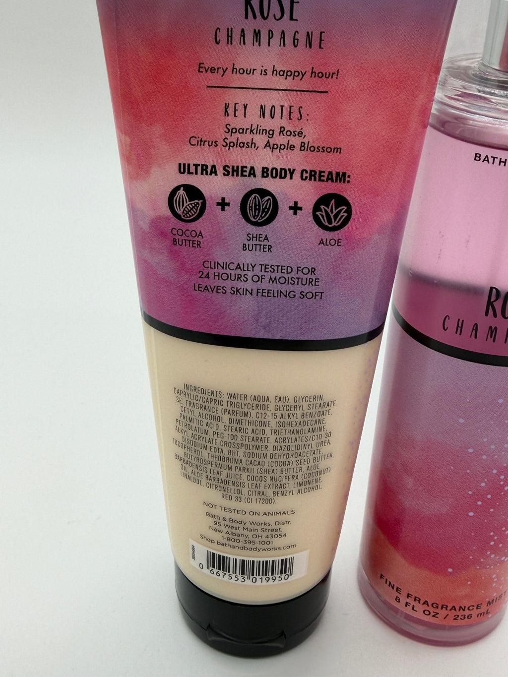 Rose Champagne Fragrance Mist & Body Cream Set | Bath & Body Works