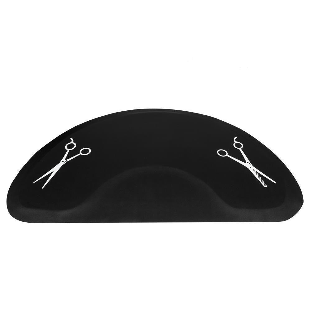 3' x 5' Anti-Fatigue Salon & Barber Chair Floor Mat 1/2 Inch Thick Black